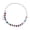 oval-Silver, variant on Luxurious Waist Belt Stylish for Stage Dance Music Festival Jeans Dress Belt Body Jewelry Chain Photo Props