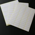 thumbnail image 4 of Pegatinas A5 en blanco, blancas, escritas a mano, para imprimir, pegar, nombre, número, pegatinas pequeñas, pegatinas instantáneas, 4 of 4