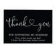 thumbnail image 1 of 50 tarjetas de agradecimiento por su pedido Gracias por apoyar mi tarjeta de visita 3,5 x 2 pulgadas, 1 of 5
