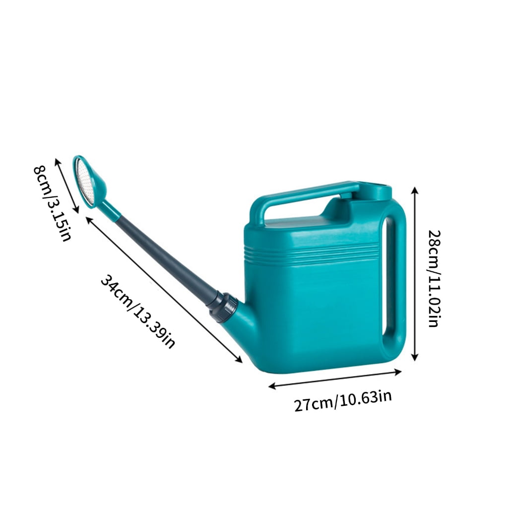 Large Capacity 5L Watering Can for Flower and Vegetable Gardens Irrigation Tool Rustproof Long Spout Water Sprayer