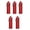 Red, variant on Aluminum Pills Case Waterproof Keychain Storage Container Waterproof Small Box For Hiking Camping Use