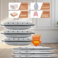 thumbnail image 6 of Cordless Travel Vacuum Storage Compression Bag Set with Rechargeable Pump, Rechargeable Vacuum, Travel Vacuums Bags Packing Seal for Clothes Storage (6S+6M+6L), 6 of 7