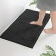 thumbnail image 2 of Luxurious Bathroom Mat Extra-Soft Plush Bath Shower Bath Mat,Chenille Microfiber Material, Super Absorbent Shaggy Bath Rug. Machine Wash & Dry, 2 of 9