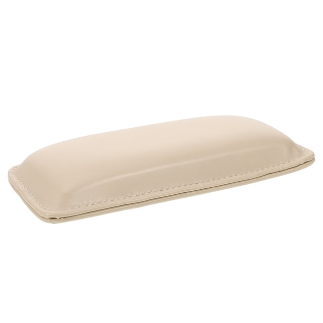 SHOWERORO Cojín Para Auto Beige De Cuero PU Soporte Multifuncional Para Y Consola