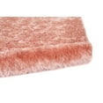 thumbnail image 6 of Freya Plush Shag Rug with Metallic Sheen, Salmon Pink, 9ft x 12ft Area Rug, 6 of 7