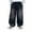 D72/Black, variant on Afdoent Kids Baggy Jeans Boys Wide Leg Elastic Waist And Multiple Pockets Cargo Trousers Jeans Denim Pants For Children 5-6 Years