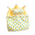 thumbnail image 3 of Cama de muñeca Cómoda figura de peluche Cama para dormir Adorno de escritorio Muñeca adorable Amarillo, 3 of 9