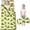 Tractor and Harvesters Cream Pattern, variant on Tractor and Barns Green Pattern Teens Toddler Nap Mat with Pillow, Sleeping Mat Bag for Preschool Daycare 50"x20"