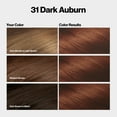 thumbnail image 6 of Revlon ColorSilk Permanent Hair Color, Bond Repair Complex, 31 Dark Auburn, 1 pack, 6 of 16