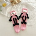 thumbnail image 2 of Sunloudy Calcetines de tripulación para bebés y niños, calcetines suaves de verano, divertidos calcetines de mano para niños pequeños y niños Sunloudy moda, 2 of 3