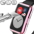 thumbnail image 4 of Case Compatible for HUAWEI Watch FIT Full Cover Case Screen Protector Soft TPU Scratch Resistant All Around Protective Case, 4 of 7