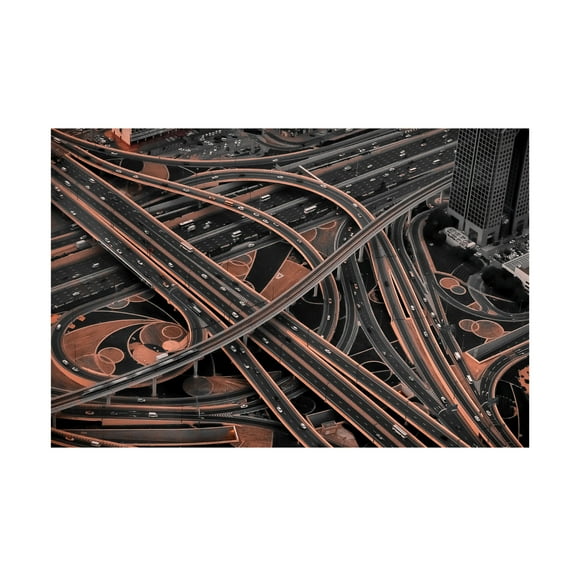 Trademark Fine Art Klaus Tesching Dubai Canvas Wall Art