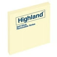thumbnail image 2 of Highland - Self-Stick Notes, 3 X 3, Yellow - 18 100-Sheet Pads/Pack, 2 of 4