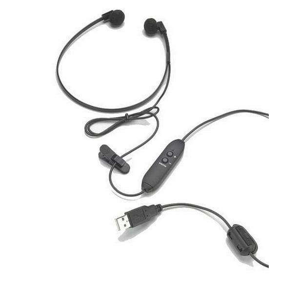 Spectra SP-USB USB Transcription Headset with Volume Control by VEC