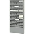 thumbnail image 2 of MMF, Time Card 54 Pocket Message Racks, 1 Each, Gray, 2 of 2