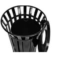 Alpine Commercial Trash Can Odor Eliminator Steel Garbage Bin Outdoor