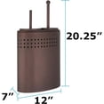 thumbnail image 2 of Toilet Brush and Plunger Set with Holder, Modern Oil Rubbed Bronze Bathroom Accessories Toilet Plunger and Toilet Bowl Brush Combo, 2 of 5