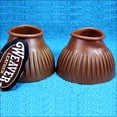 thumbnail image 2 of Weaver X-Large Natural Gum Rubber Horse Leg Bell Boots Western Tack, 2 of 2