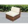 thumbnail image 2 of Ohana 10 Piece Outdoor Wicker Patio Furniture Sectional Conversation Set - Mixed Brown Wicker, 2 of 2