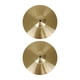 thumbnail image 1 of 2 piezas de platillos de batería, platillos crash, accesorios de percusión, para principiantes Diámetro 20cm, 1 of 8