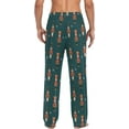 thumbnail image 2 of HPINK-T Christmas Nutcracker Men's Pajama Pants Super Soft Sleep Lounge Pants Pjs Bottoms with Pockets, 2 of 7