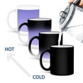 thumbnail image 4 of 3drose, Geometric Abstract Line Pattern Background - Gradient Vector Design, 11oz Magic Transforming Mug, 4 of 7