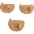 thumbnail image 1 of Sewing Gauge Measuring Tool Set for Quilting Knitting and Stitching with 2mm 3mm 4mm Finger Ruler 3PCS (Brown, A), 1 of 4