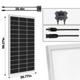 thumbnail image 3 of WERCHTAY 200W Monocrystalline Solar Panel for RV, Caravan, Boat, Car, Camping, Marine, Rooftop, Farm, and Off-Grid Applications, 3 of 13