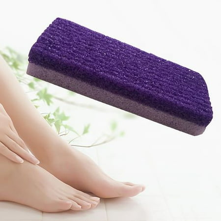 KABOER 2PCS Foot Massage Scrub Exfoliate Pedicure Grinding Feet Care Remove Dead Dry Skin Callus Remover Natural Pumice Sponge Stone Pedicure