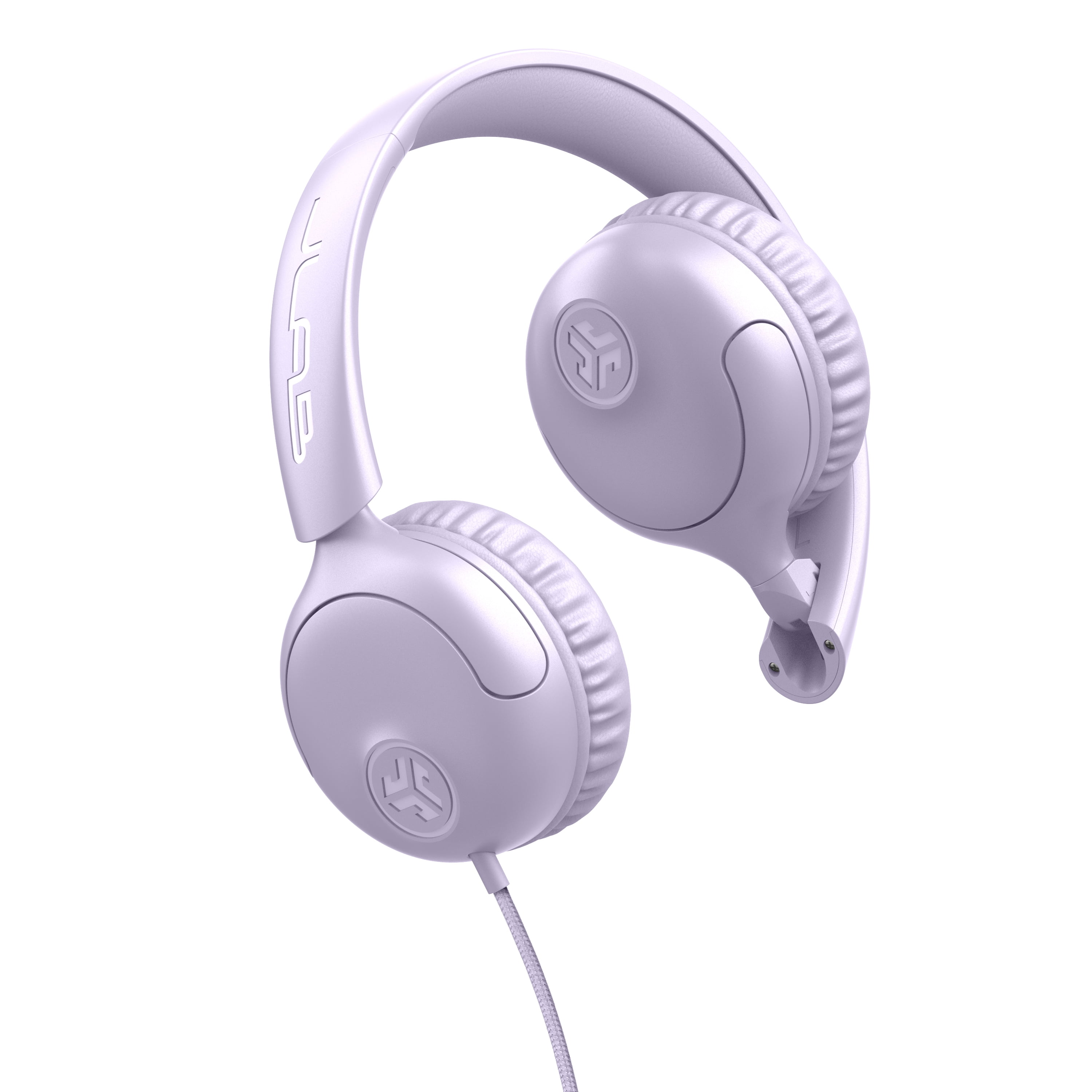 JLab Studio 2 Wired Headphones, Lilac, Cloud Foam Comfort