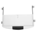 thumbnail image 1 of Adjustable Under Desk Keyboard Tray with Clamp Ergonomic Sliding Keyboard Holder for Desk, White Keyboard Mouse Pad for Standing Desks and Small Workspaces, 1 of 8