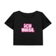 thumbnail image 1 of Camiseta corta Yuyangstore informal para mujer ropa deportiva suave de verano cuello redondo XL, 1 of 7