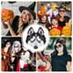 thumbnail image 2 of Máscara de cabeza de perro, divertidas máscaras de animales, disfraz de Halloween, máscaras realistas de cabeza completa para fiestas de disfraces de cosplay, máscaras de lobo para entusiastas, 2 of 7