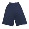 thumbnail image 5 of Pantalones informales de mujer con corte recto y holgado - Pantalones de verano con bolsillos con botón - S-XXXL, 5 of 5