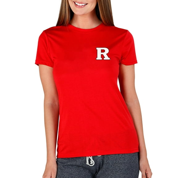 Women's Concepts Sport Red Rutgers Scarlet Knights Marathon Knit Top