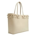 thumbnail image 4 of Christian Louboutin Cabata Spike Large Tote Shoulder Bag Leche Ivory, 4 of 9