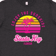thumbnail image 4 of Inktastic Summer Enjoy the Sunshine Siesta Key Florida in Pink Youth T-Shirt, 4 of 5