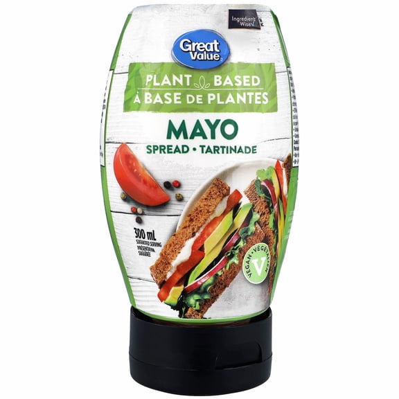 Tartinade Mayo à base de plantes Great Value