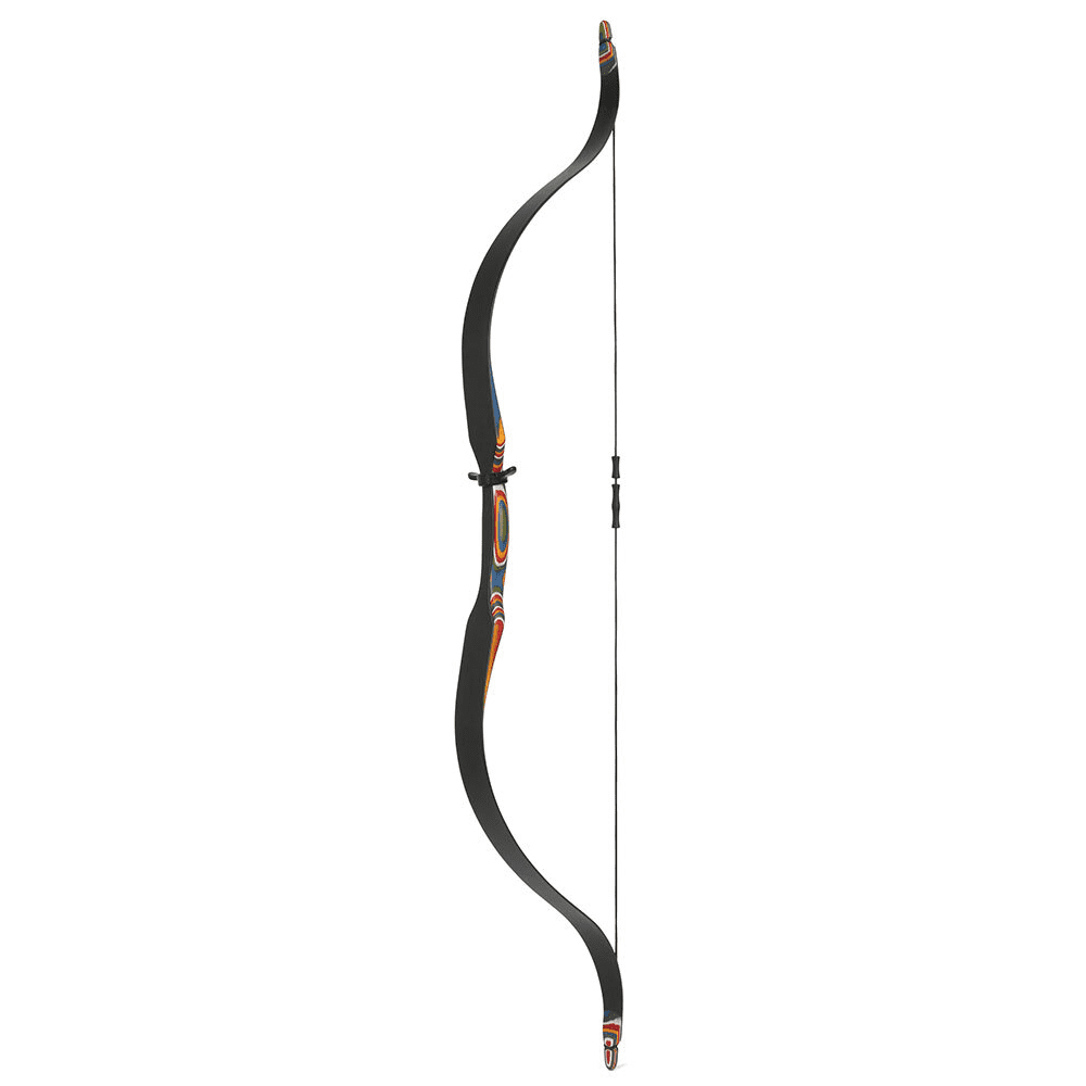 Colorful Kids Traditional Recurve Bow Set – 10-15lbs, Lightweight & Safe