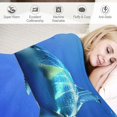 thumbnail image 3 of Orinice Coral Reef Fish Marine Life Warm Lightweight Blanket Soft Fleece Blankets 3 Sizes All Seasons Sofa Decor Cow Gifts 50x60in, 3 of 6