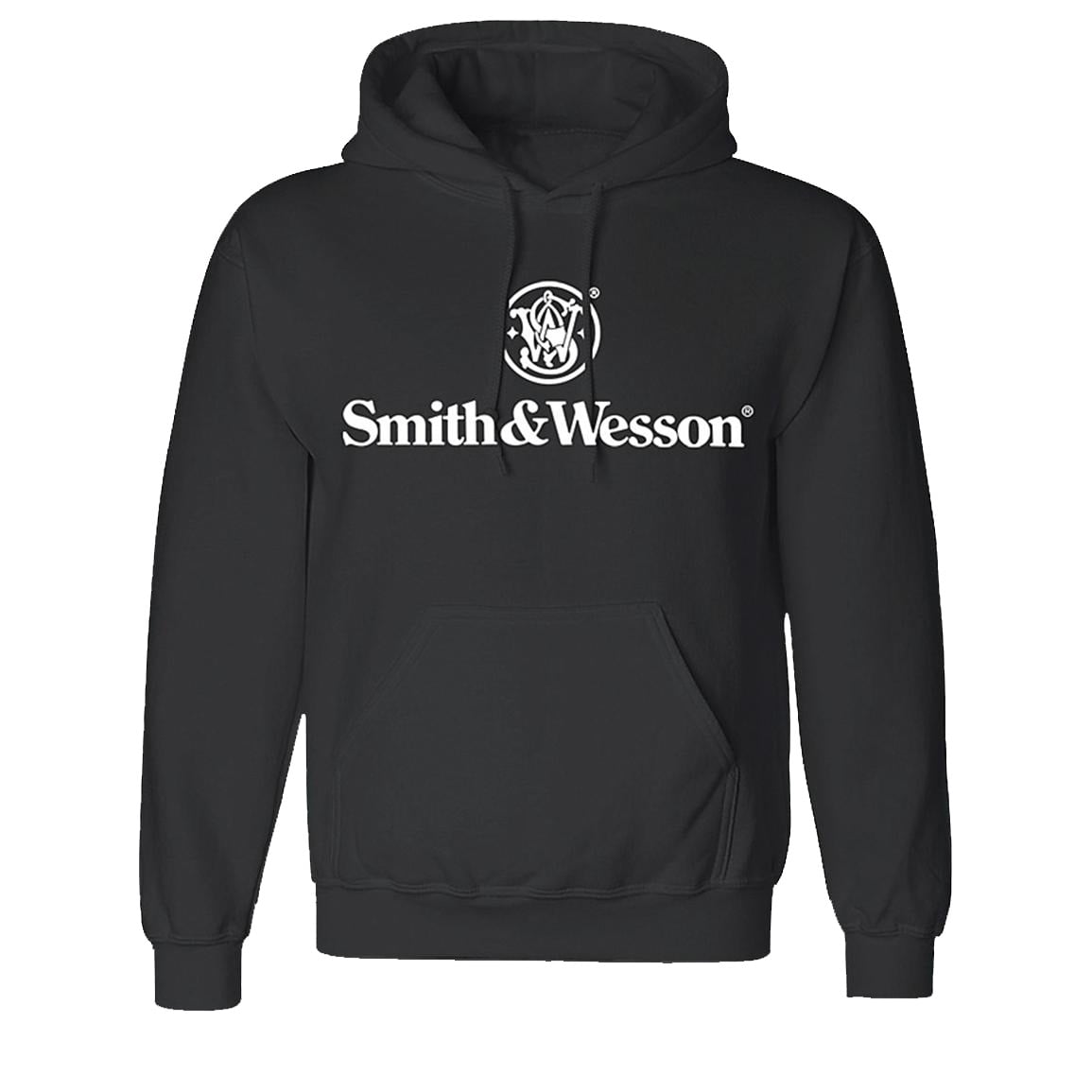 Smith /& Wesson Pullover Hooded Sweatshirt BLACK M