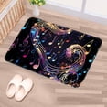 thumbnail image 5 of Note Non-Slip Polyester Kitchen Mat Indoor Rug Area Rugs Machine Washable Indoor Mat, 5 of 6