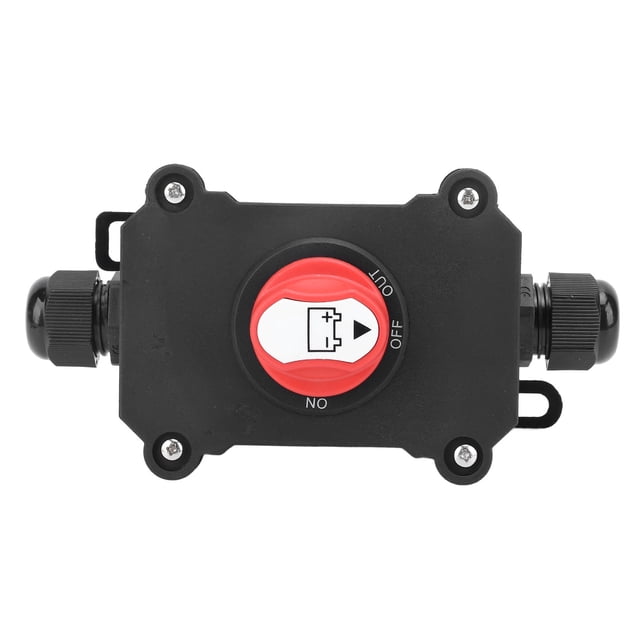 DC12 to 32V Inline Switch, IP67 Waterproof Inline Cord Switch, ON Off Toggle Switch with Dual Side Wire Design, Universal Outdoor Inline Power Switch for Vehicle