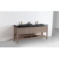 thumbnail image 2 of Bibury 72" Chestnut Oak Freestanding Bathroom Vanity, 2 of 8