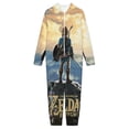 thumbnail image 3 of The Legend of Zelda Hooded Union Suit Pajama Onesie Blanket Sleeper, 3 of 7