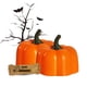 thumbnail image 5 of Fiudx Faroles Led de Halloween, Velas a Pilas, Diseño de Calabaza Naranja, Ideales para Decoración de Exteriores, Ambiente Festivo Espeluznante, Juego de 12 Unidades (4,9 X 4,3 Cm Cada Una)., 5 of 7