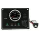 thumbnail image 4 of Panel de Instrumentos MARINOS Multifuncios 3000 rpm Velocímotro del Motor Baja Presión de Aceite Alma de Temperata del Agua Paría Vehículos Recretros Yates Barcos, 4 of 7