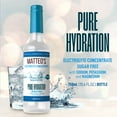 thumbnail image 2 of Matteo's Sugar-Free Hydration Concentrate - Electrolyte Drink for Quick Rehydration, Plain Flavor, 25.4 Fl Oz 6-pack, 2 of 6