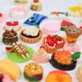 thumbnail image 4 of Mini casa de muñecas bonita, comida de supermercado, aperitivos, Mini pastel, bebidas para Barbie, accesorios de cocina Sailing Electrónica, 4 of 4