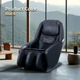 thumbnail image 2 of Zero Gravity SL-Type Track Shiatsu Massage Chair Auto-Heating, Reclining, Full-Body Massage with Auto Mode Airbag Massage Chair - Black, 2 of 8